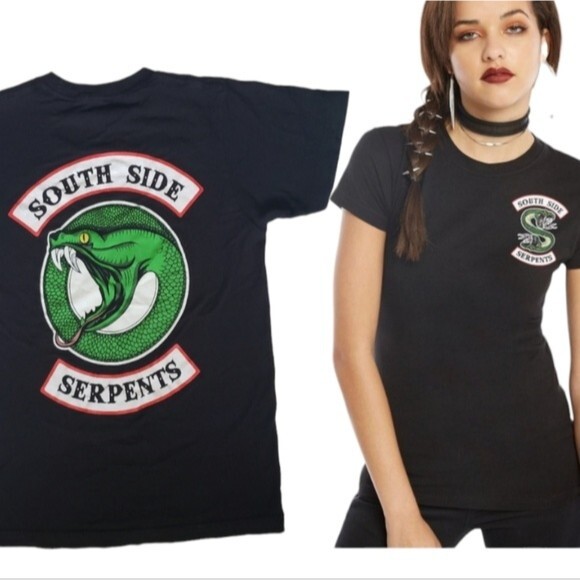 RIVERDALE - SOUTHSIDE SERPENTS GIRLS T-SHIRT - XS - Picture 3 of 11